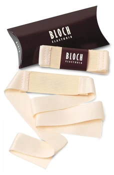 Bloch Elastorib, pointe shoe ribbon with elastic