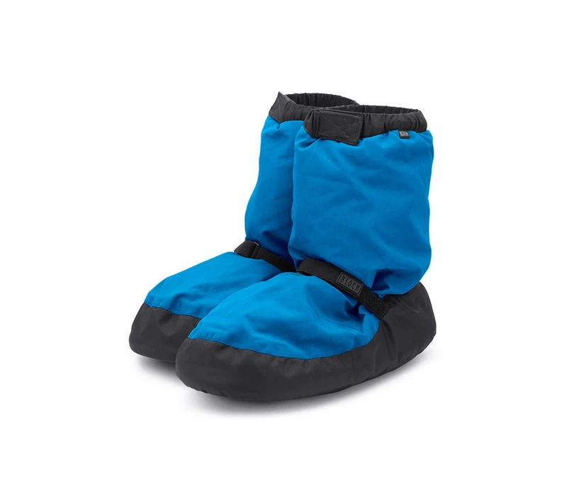 Bloch Booties for children, one-colored - Fluorescent Blue Bloch