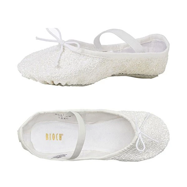 Bloch Sparkle, shimmering ballet slippers for kids