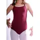 Bloch Pranay, adjustable strap camisole leotard - Burgundy Bloch