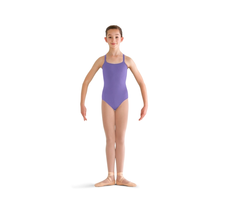 Bloch Pranay, adjustable strap camisole leotard - Lavender Bloch