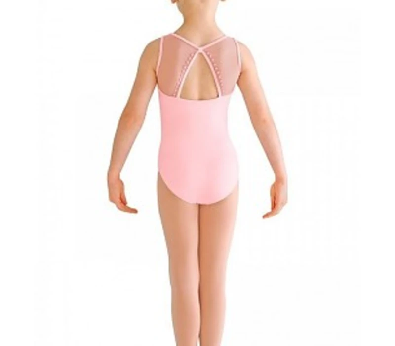 Bloch Aluin ballet leotard for children - Light pink