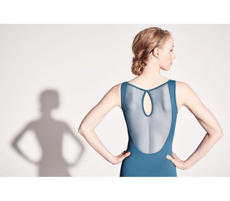 Bloch Amou ballet leotard - Storm blue