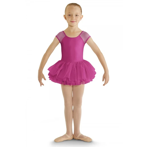 Bloch cap sleeve tutu leotard for children