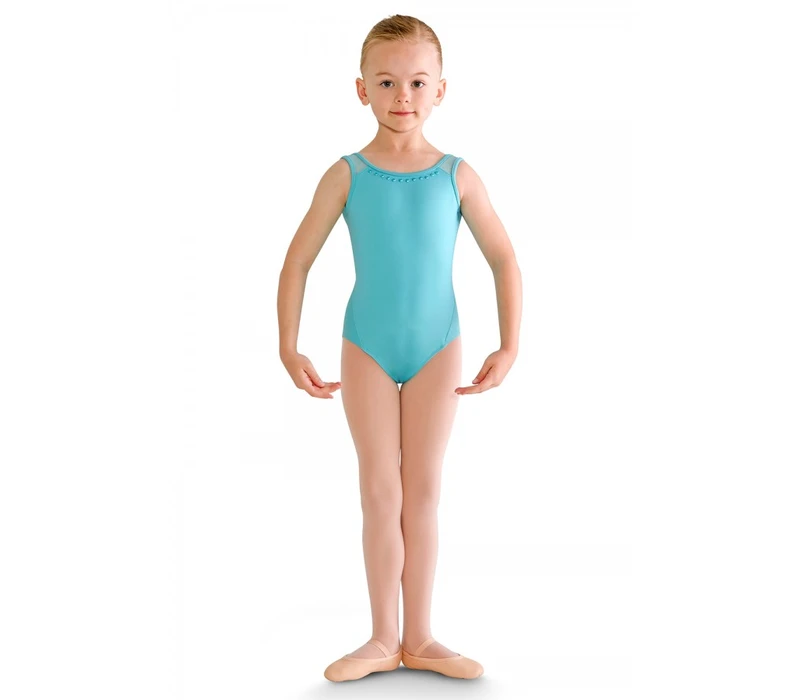 Bloch Karoly, ballet leotard for children - Ocean