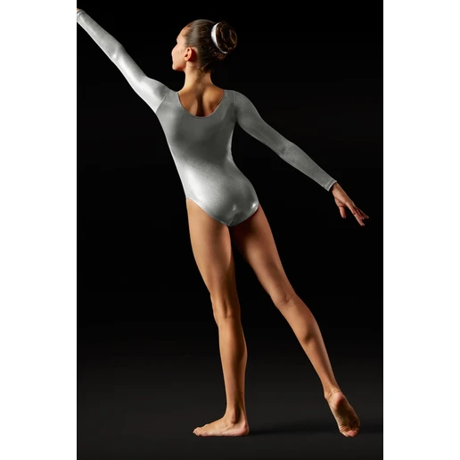 Bloch Foil, long sleeve leotard for children