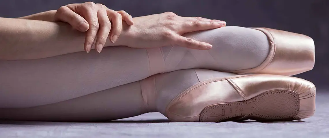 The anatomy of ballet shoes