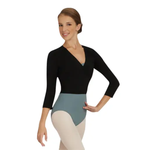 Capezio Cross Over Top, warm-up top