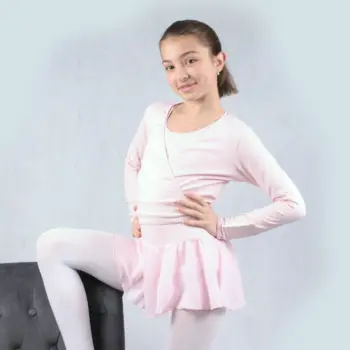 Capezio cross over child top, to warm up