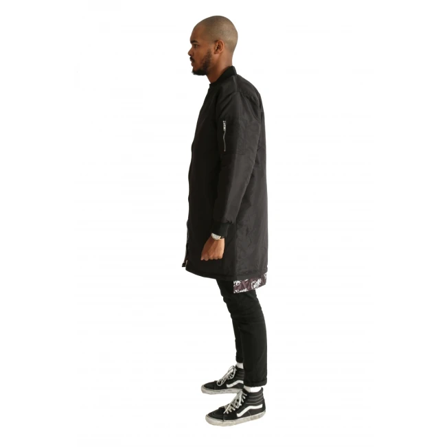 Ginge London Long Bomber Jacket Ginge London Long Bomber Jacket