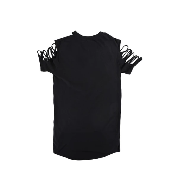 Ratchet Longline Black Roses Choker T-Shirt SS17