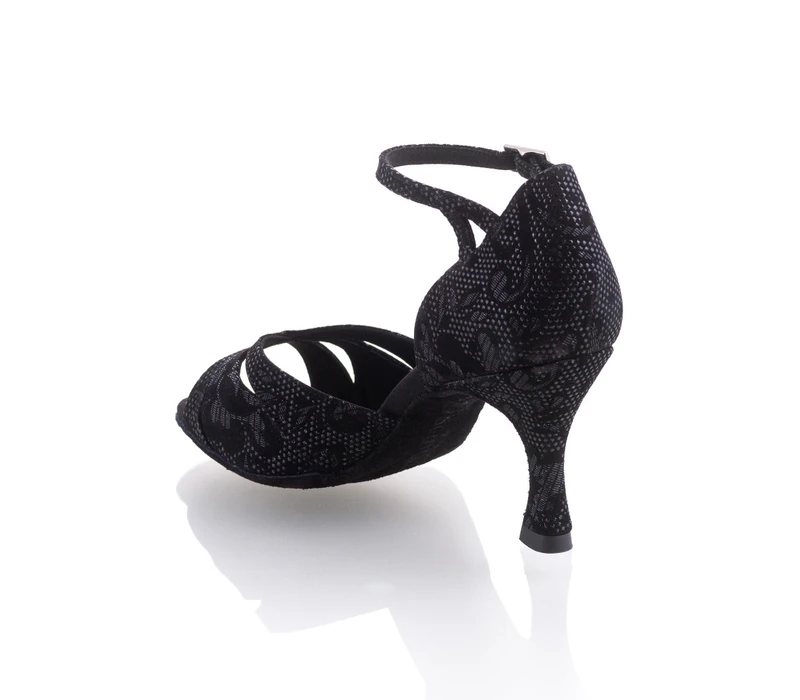 Rummos Exclusive ballroom dance shoes - Black nehru Rummos