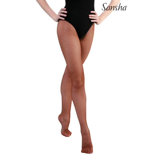 Sansha TRF GALA TEEN, child fishnet tights