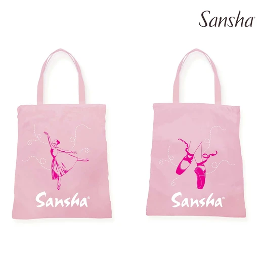 Sansha tote bag with dancer print for children