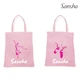 Sansha tote bag with dancer print for children