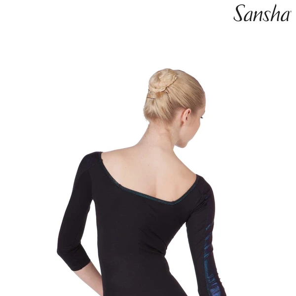 Sansha Albanne, 3/4 sleeve leotard