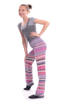 Sansha Finlay, multi-coloured knit unitard