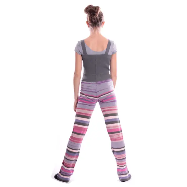 Sansha Finlay, multi-coloured knit unitard