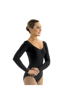 Capezio ballet long sleeved leotard