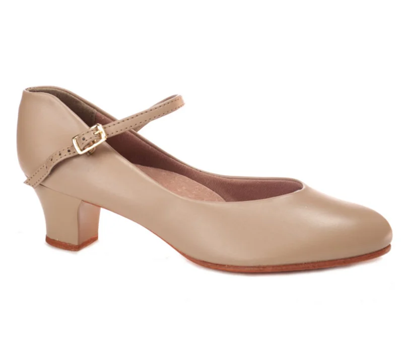 Capezio Jr Footlight, character shoe - Caramel Capezio