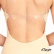 Capezio leotard with clear transition straps