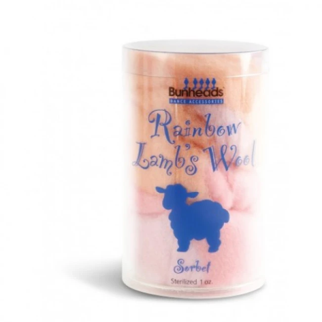 Bunheads, Rainbow Lamb's Wool in a Tub
