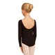 Capezio long sleeve leotard for children - Black