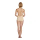 Capezio leotard with clear transition straps