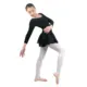 Capezio leotard with long sleeve and skirt