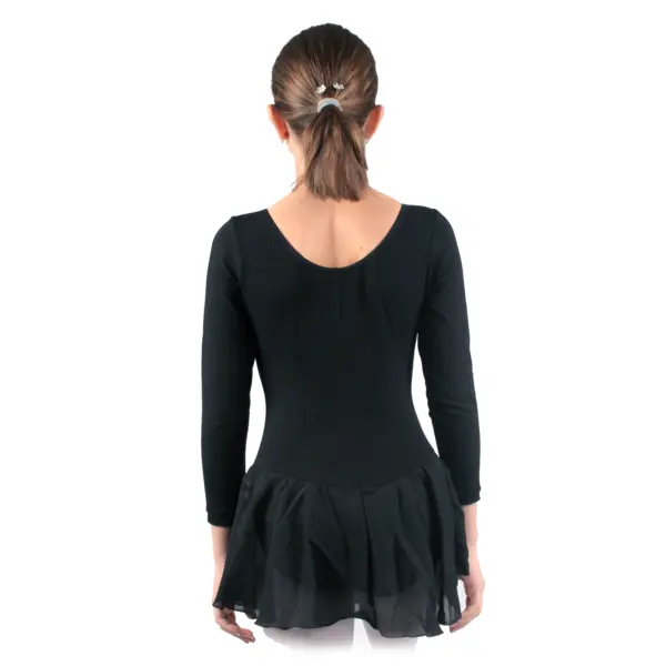 Capezio leotard with long sleeve and skirt