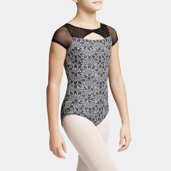 Capezio Poetry cap sleeve leotard for children