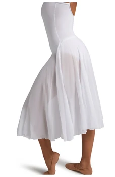 Capezio Mid Calf Full Circle skirt, women's circle skirt