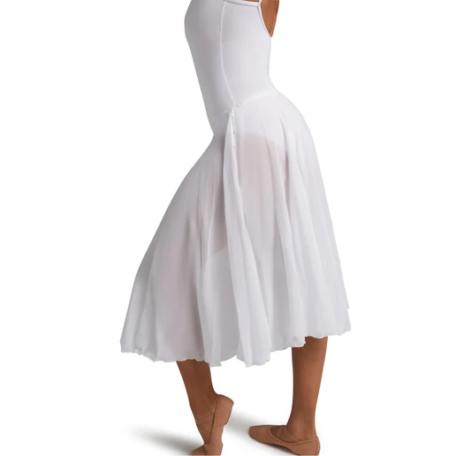 Capezio Mid Calf Full Circle skirt, women's circle skirt
