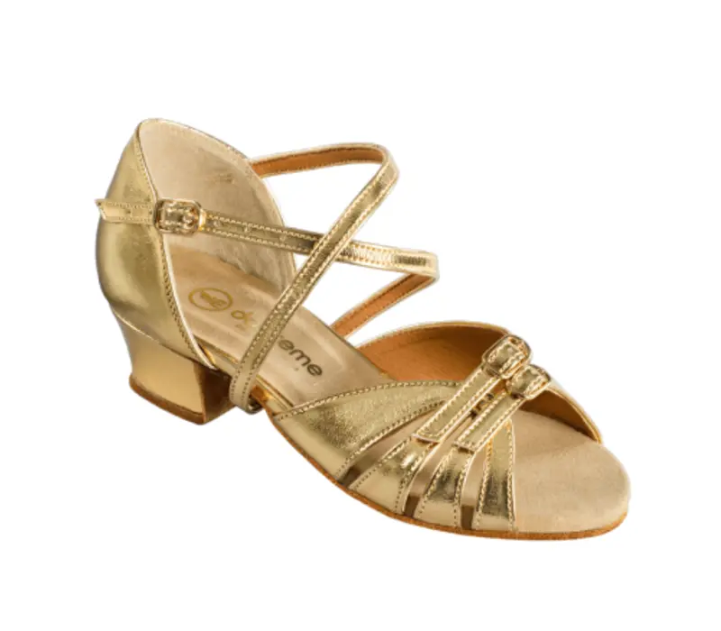 BD Dance latin shoes for girls - Gold