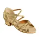 BD Dance latin shoes for girls - Gold