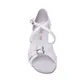 BD Dance latin shoes for girls - White