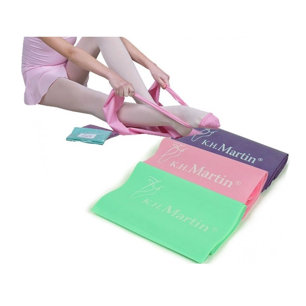 K.H. Martin stretching bands, stretch rubber pink MEDIUM