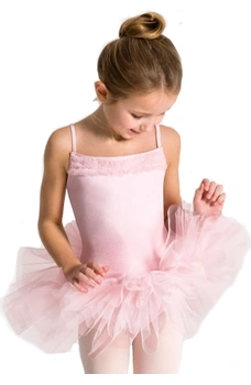 Capezio Ruffle Yoke Tutu Leotard for children