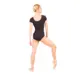 Capezio TC0054W short sleeve leotard with belt