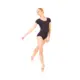 Capezio TC0054W short sleeve leotard with belt