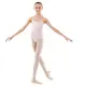 Stacie, ballet leotard with thin straps