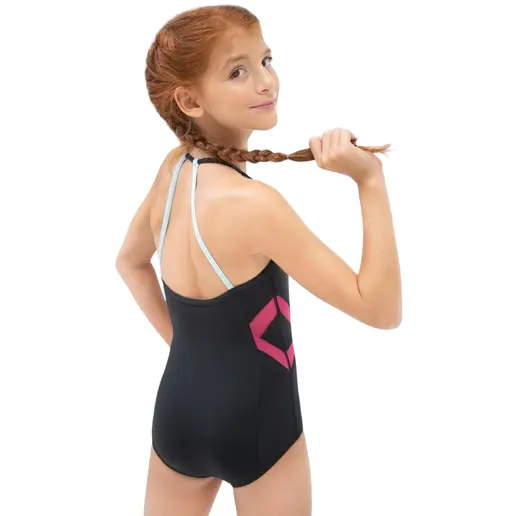 Capezio colorblock Halter Strap Leotard, leotard for girls