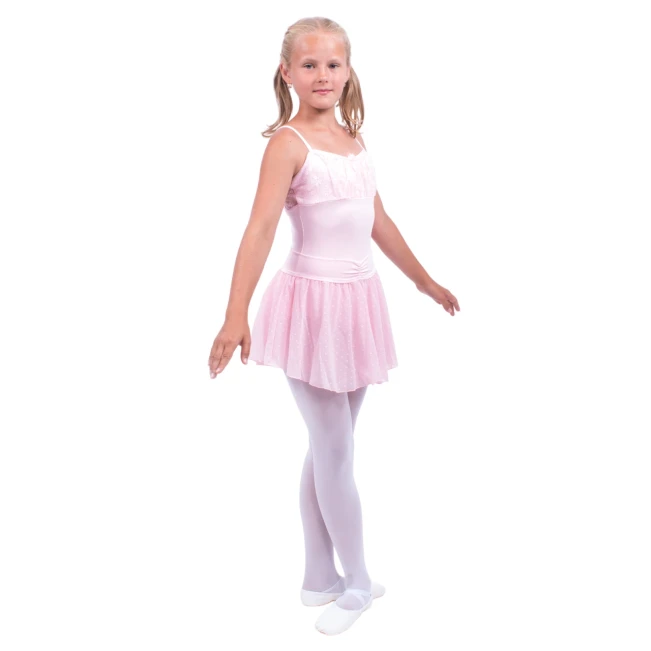 Capezio Swiss Dot Cinch Waistband Layer Skirt, skirt for little girls Capezio Swiss Dot Cinch Waistband Layer Skirt, skirt for little girls