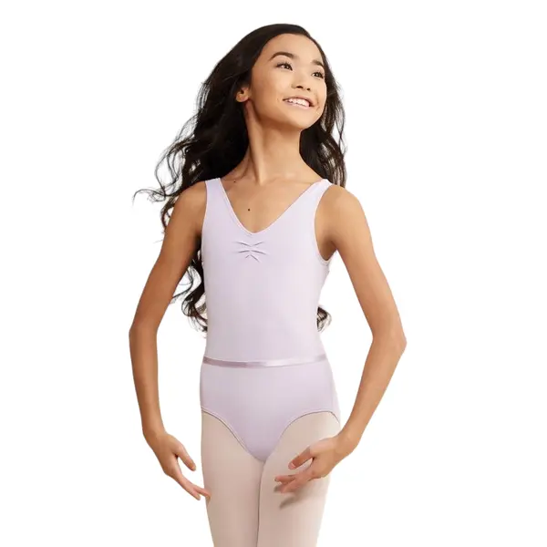 Capezio Tactel V Neck Leotard, children leotard