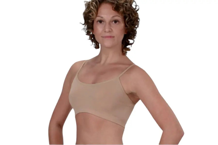 Sansha seamless beige bra