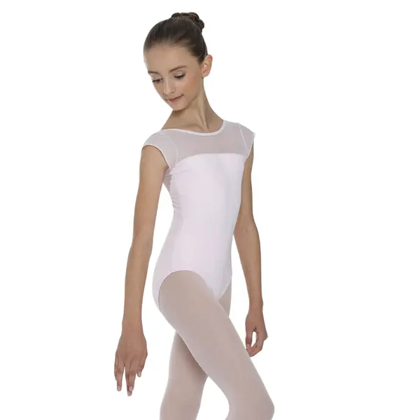 Intermezzo, children's leotard with mesh 31547