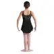 Mirella Daidy, leotard with double straps and a skirt