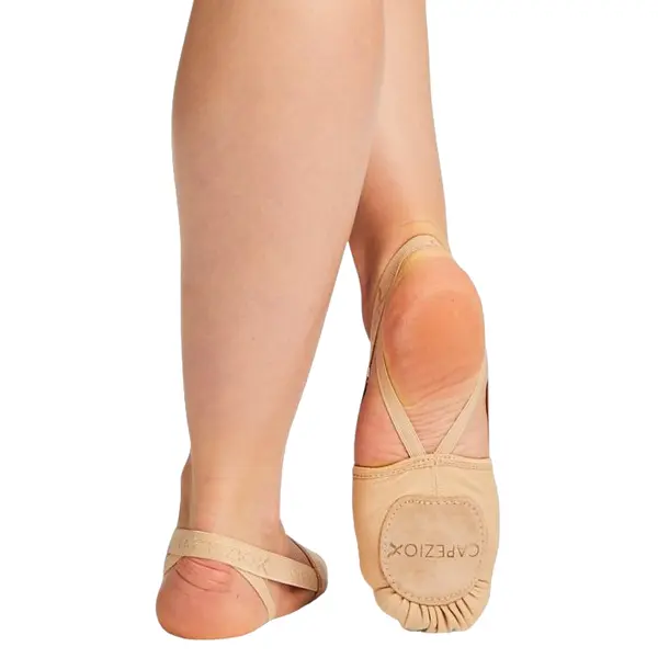 Capezio Hanami PIROUETTE, open heel elastic shoes for kids