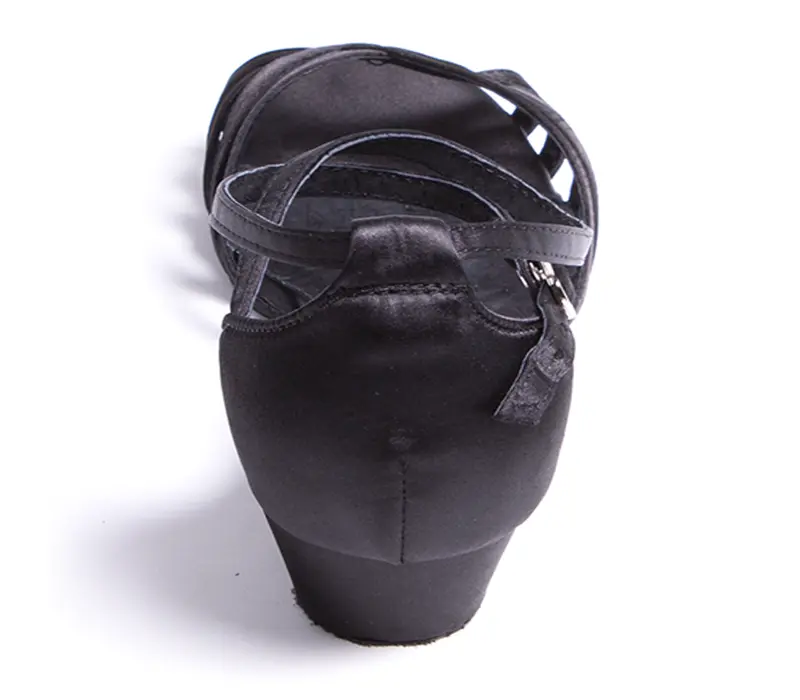 Dansez Vous Alba, low-heeled latin dance shoes - Black