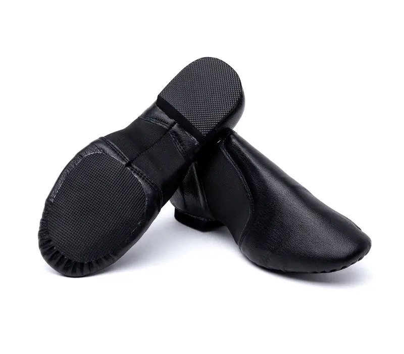 Dancee jazz slip on, women´s jazz shoes - Black